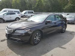 Salvage cars for sale from Copart Glassboro, NJ: 2015 Acura TLX Tech