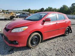 Salvage cars for sale at Memphis, TN auction: 2012 Toyota Corolla Matrix