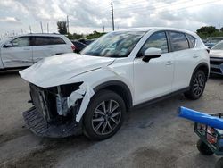 Salvage cars for sale at Miami, FL auction: 2018 Mazda CX-5 Touring