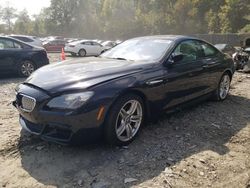 BMW salvage cars for sale: 2013 BMW 650 XI