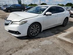 Acura tlx salvage cars for sale: 2016 Acura TLX Advance
