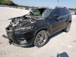 Salvage cars for sale at Oklahoma City, OK auction: 2020 Jeep Cherokee Latitude Plus