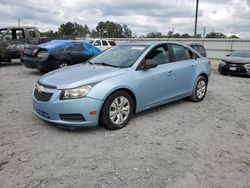 Salvage cars for sale at Montgomery, AL auction: 2012 Chevrolet Cruze LS