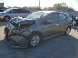 Salvage cars for sale at Wilmer, TX auction: 2022 Nissan Leaf S