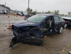 Salvage cars for sale at Dyer, IN auction: 2017 Ford Focus Titanium