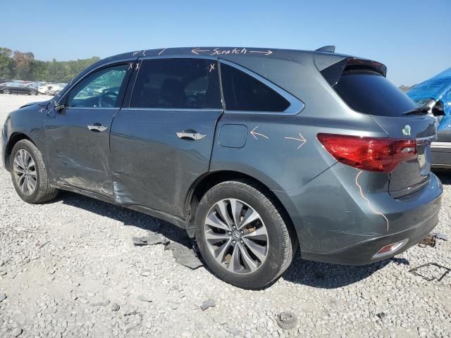 2016 Acura MDX Technology