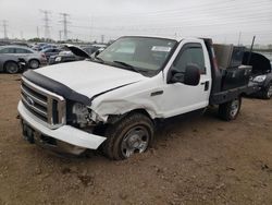 Salvage cars for sale from Copart Elgin, IL: 2005 Ford F350 SRW Super Duty