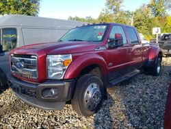 Salvage cars for sale from Copart West Warren, MA: 2016 Ford F450 Super Duty