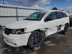 Salvage cars for sale from Copart Littleton, CO: 2020 Dodge Journey SE