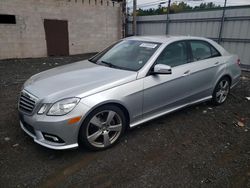 Salvage cars for sale at New Britain, CT auction: 2011 Mercedes-Benz E 350 4matic