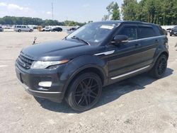 Salvage cars for sale from Copart Dunn, NC: 2012 Land Rover Range Rover Evoque Prestige Premium