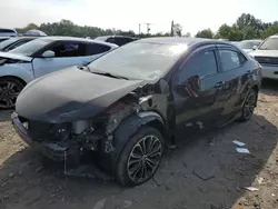 Salvage cars for sale from Copart Hillsborough, NJ: 2015 Toyota Corolla L