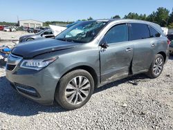 Salvage cars for sale at Memphis, TN auction: 2016 Acura MDX Technology