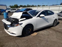 Mazda salvage cars for sale: 2020 Mazda 3 Select