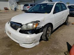 Salvage cars for sale from Copart Pekin, IL: 2007 Toyota Corolla CE