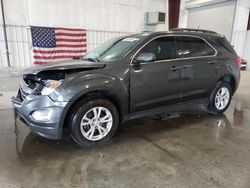 Salvage cars for sale from Copart Avon, MN: 2017 Chevrolet Equinox LT