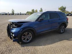 Ford salvage cars for sale: 2022 Ford Explorer XLT