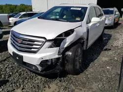 Salvage cars for sale from Copart Windsor, NJ: 2017 Cadillac XT5 Luxury
