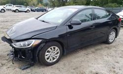 Salvage cars for sale at Candia, NH auction: 2018 Hyundai Elantra SE