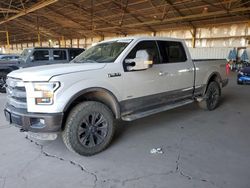 Vehiculos salvage en venta de Copart Phoenix, AZ: 2015 Ford F150 Supercrew