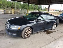 Salvage cars for sale at Gaston, SC auction: 2013 Volkswagen Passat S