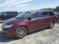 Salvage cars for sale at Tifton, GA auction: 2011 Honda Odyssey EXL