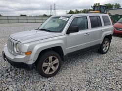 Salvage cars for sale at Barberton, OH auction: 2012 Jeep Patriot Latitude