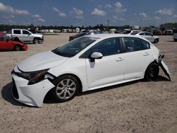 Salvage cars for sale from Copart Houston, TX: 2023 Toyota Corolla LE