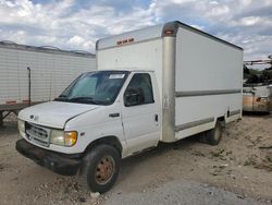 Ford salvage cars for sale: 2002 Ford Econoline E350 Super Duty Cutaway Van