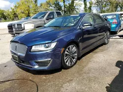 Salvage cars for sale at Bridgeton, MO auction: 2017 Lincoln MKZ Reserve