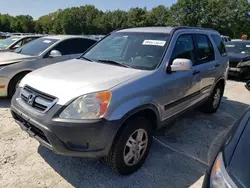 Salvage cars for sale at North Billerica, MA auction: 2004 Honda CR-V EX