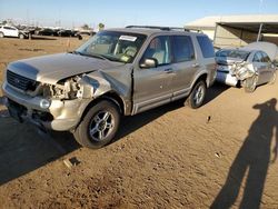 Salvage cars for sale from Copart Brighton, CO: 2002 Ford Explorer XLT