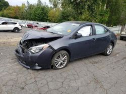 Salvage cars for sale at Portland, OR auction: 2015 Toyota Corolla L