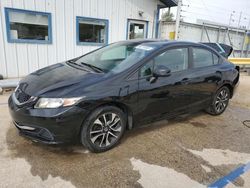 Salvage cars for sale from Copart Pekin, IL: 2013 Honda Civic EX