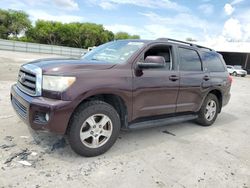 Salvage cars for sale from Copart Corpus Christi, TX: 2014 Toyota Sequoia SR5