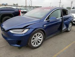 Tesla salvage cars for sale: 2016 Tesla Model X