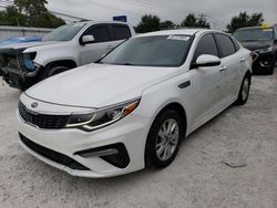 Salvage cars for sale at Walton, KY auction: 2019 KIA Optima LX