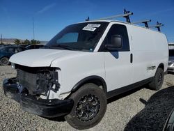 Salvage trucks for sale at Reno, NV auction: 2014 GMC Savana G1500