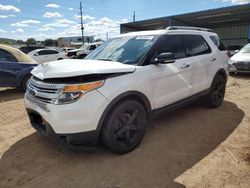 Vehiculos salvage en venta de Copart Colorado Springs, CO: 2015 Ford Explorer XLT
