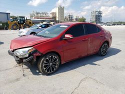 Salvage cars for sale from Copart New Orleans, LA: 2016 Toyota Corolla L