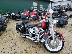 Salvage motorcycles for sale at Candia, NH auction: 1998 Harley-Davidson Flstc