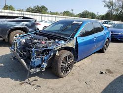 Salvage cars for sale at Shreveport, LA auction: 2018 Toyota Camry XSE