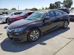 Honda salvage cars for sale: 2017 Honda Civic EX