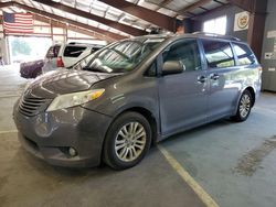 Salvage cars for sale from Copart East Granby, CT: 2011 Toyota Sienna XLE