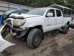 Salvage cars for sale at Austell, GA auction: 2009 Toyota Tacoma Double Cab Long BED