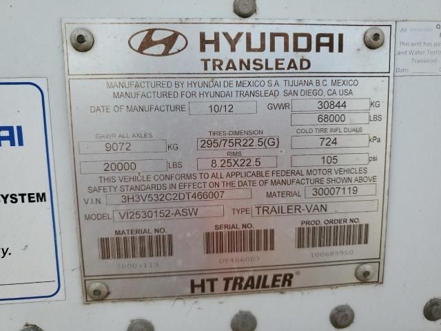 2013 Hyundai DRY Van