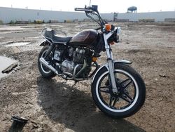 Salvage motorcycles for sale at Chicago Heights, IL auction: 1981 Honda CM400 C