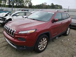 Jeep salvage cars for sale: 2014 Jeep Cherokee Limited