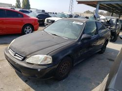 Salvage cars for sale from Copart Vallejo, CA: 2000 Honda Civic EX