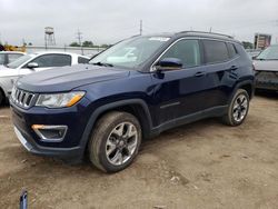 Jeep salvage cars for sale: 2019 Jeep Compass Limited